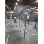 (5) TPI 30" Pedestal Fans