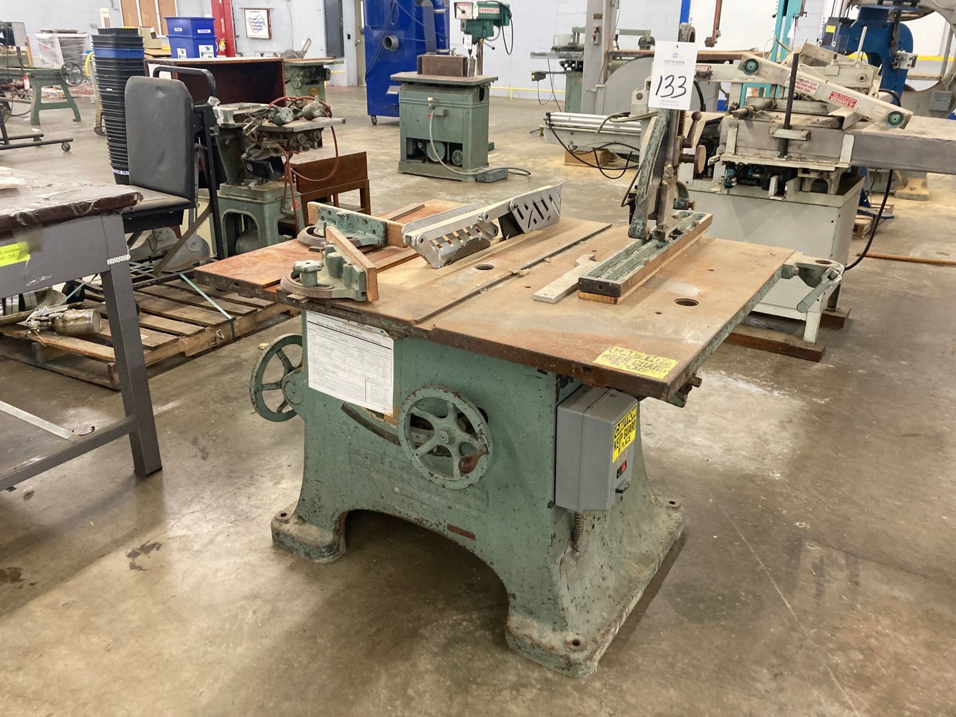 Baxter Whitney 77 Table Saw