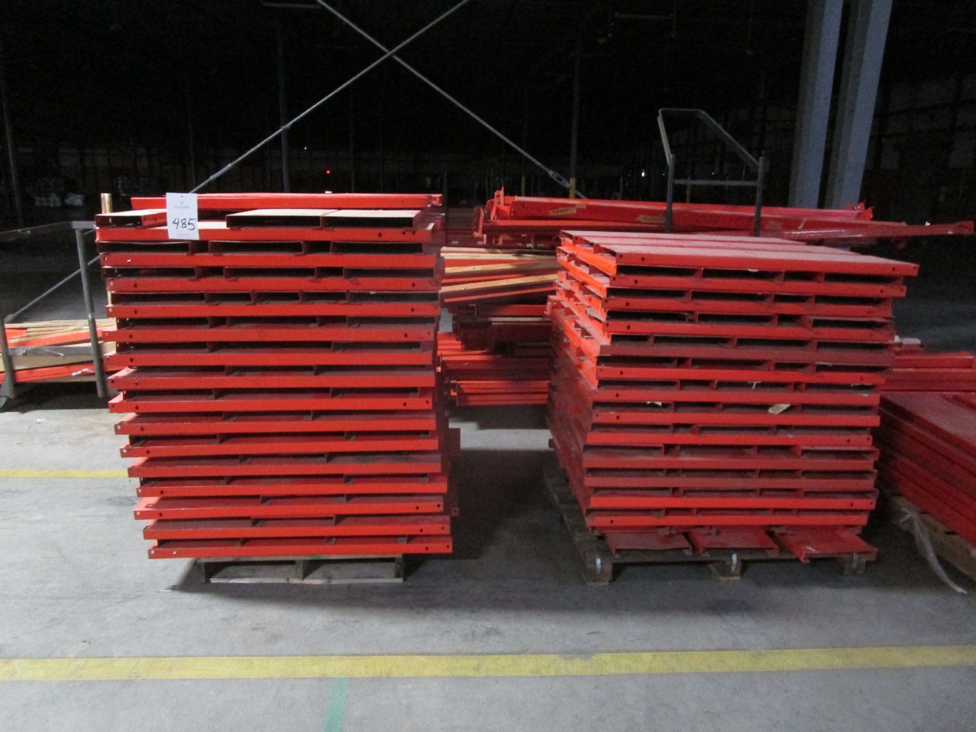 (3) Pallets of 47" Metal Decking - Image 2 of 2