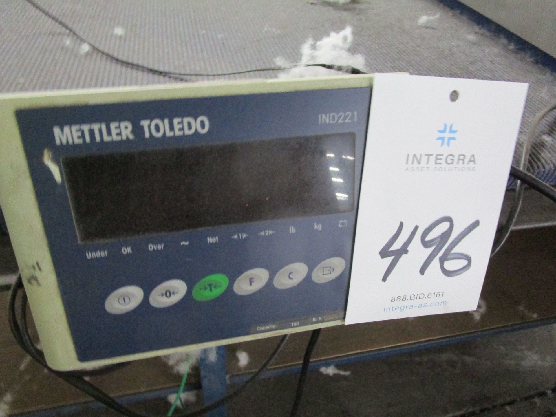 Mettler Toledo IND 221 Platform Scale