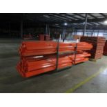 (5) Bundles of Pallet Racking Beams 8'-12'L