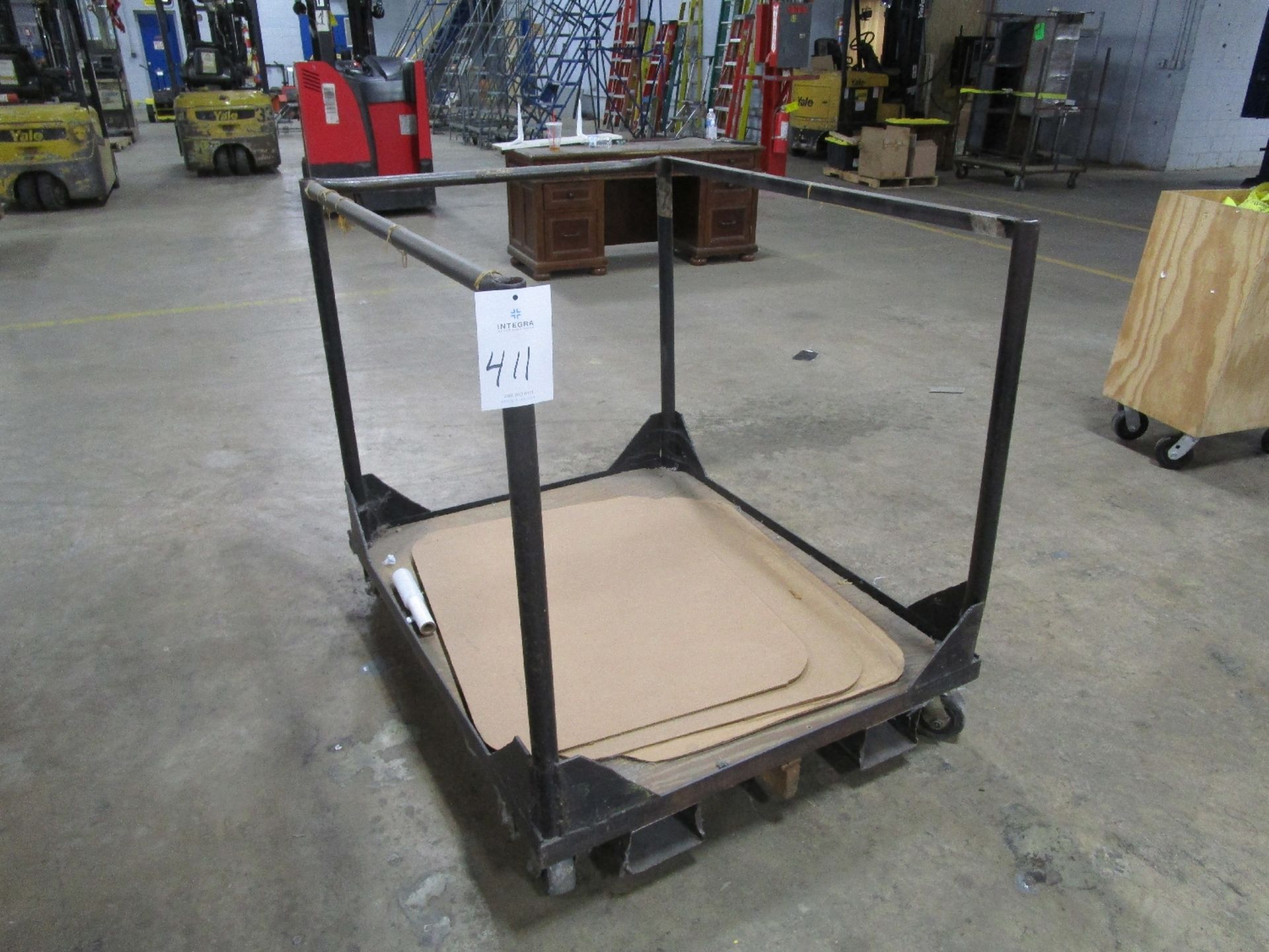 48" x 48" Pallet Dolly with Fork Pockets