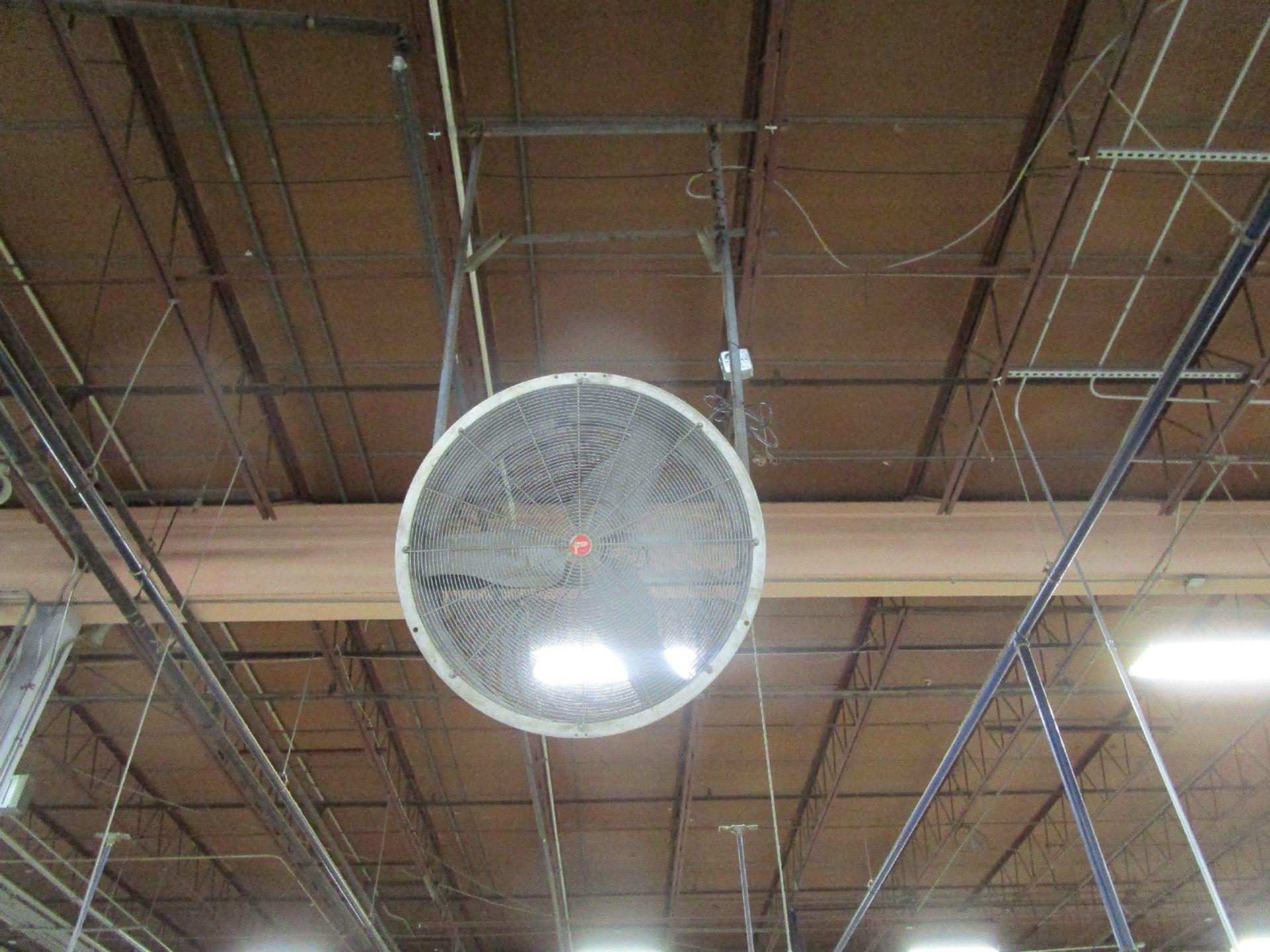 (15) 36" Diameter Ceiling Mounted Drum Fans