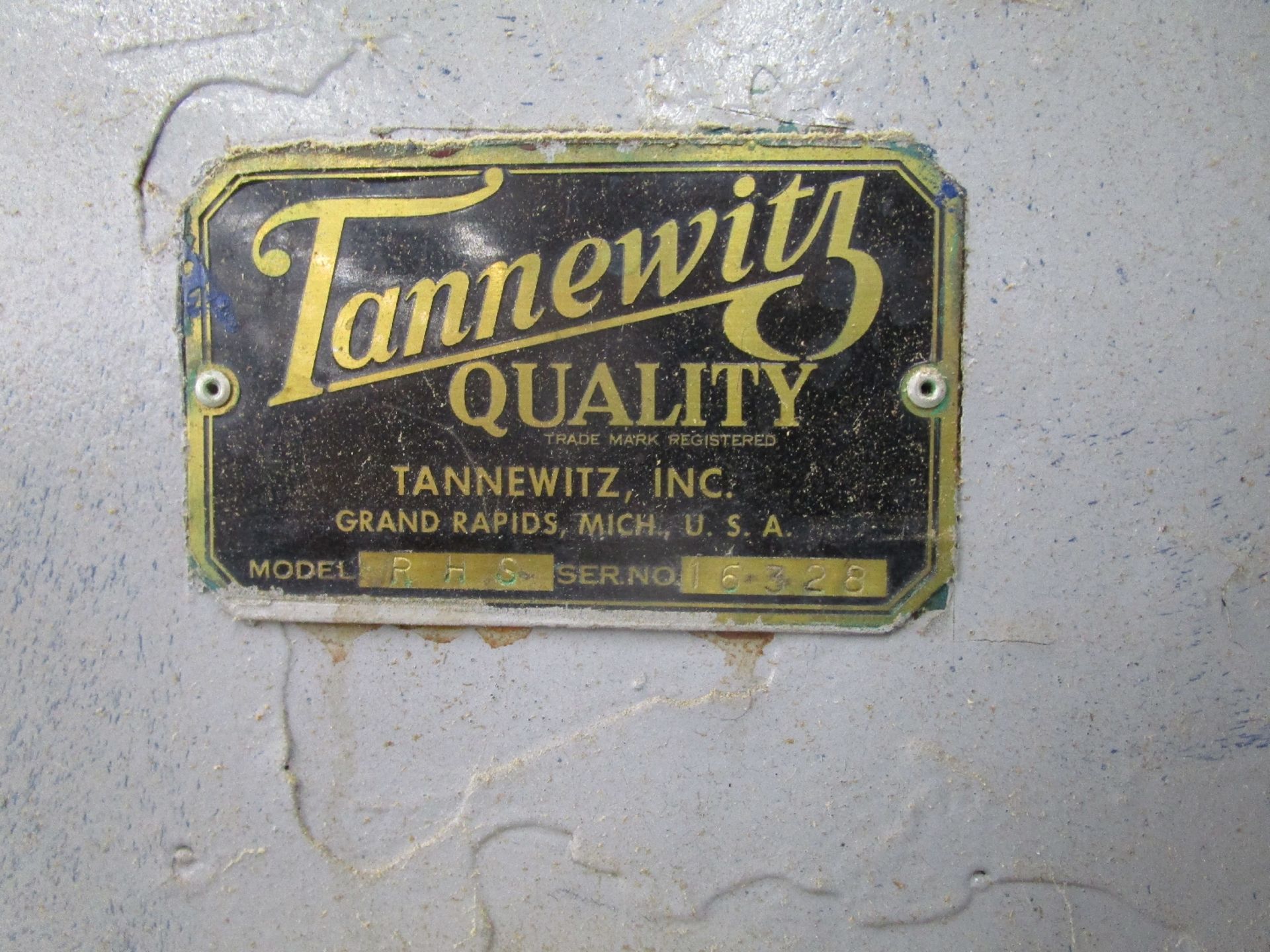 Tannewitz RHS Vertical Bandsaw - Image 3 of 3