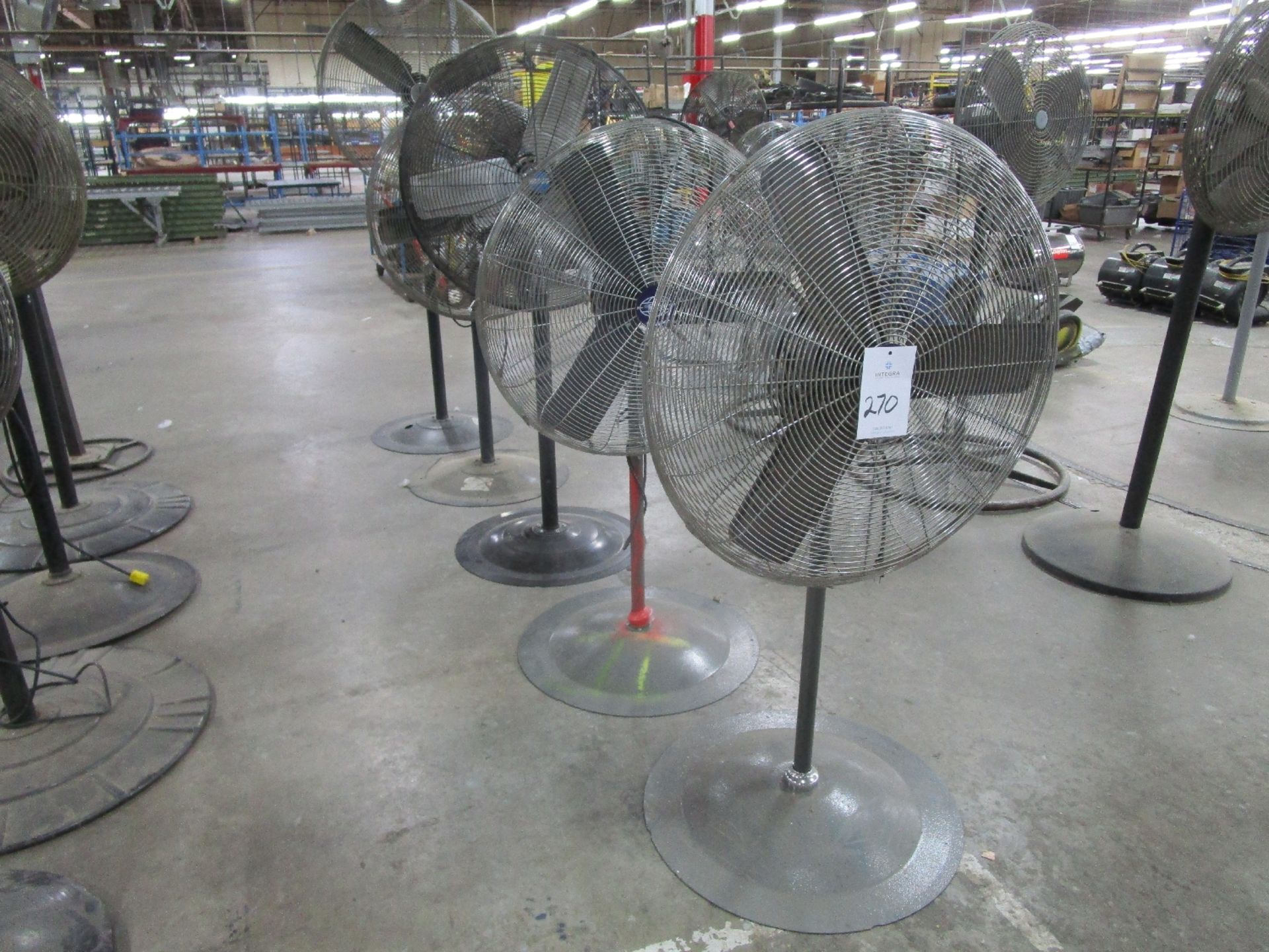 (5) 30" Pedestal Fans