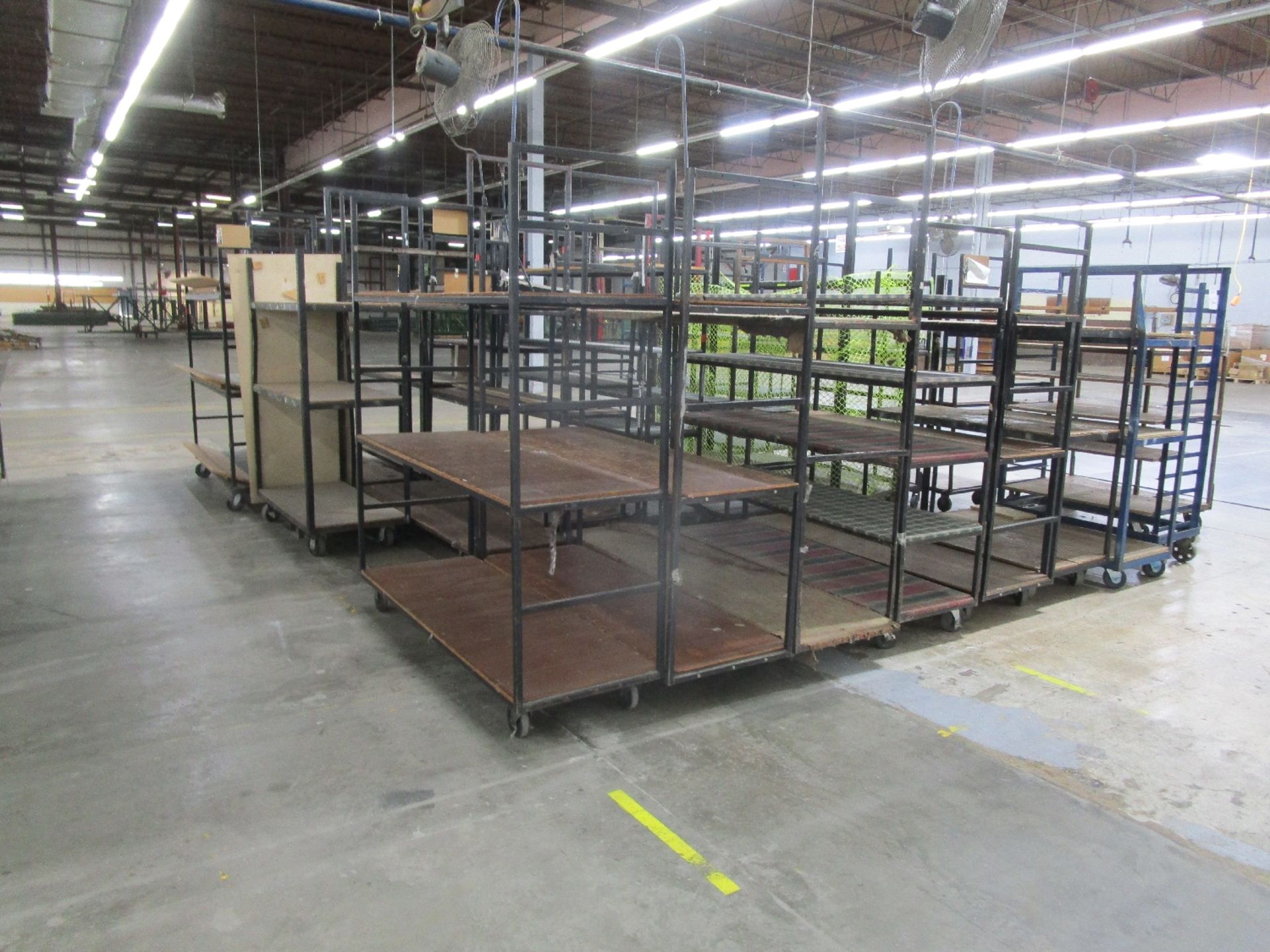 (24) Multi Shelf Carts - Image 2 of 2