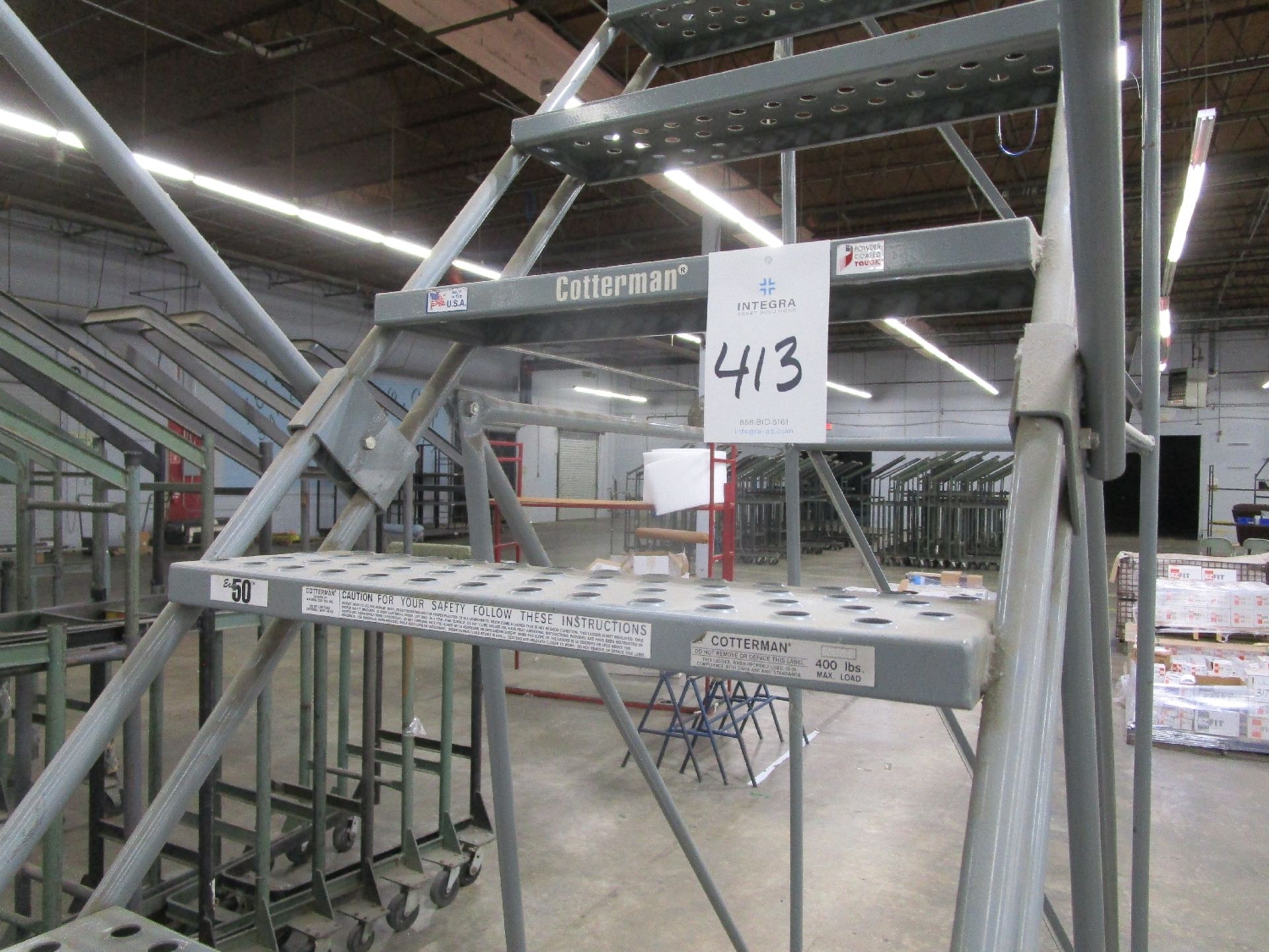 Cotterman 12-Step Saftey Ladder 400 Lbs Capacity - Image 2 of 2