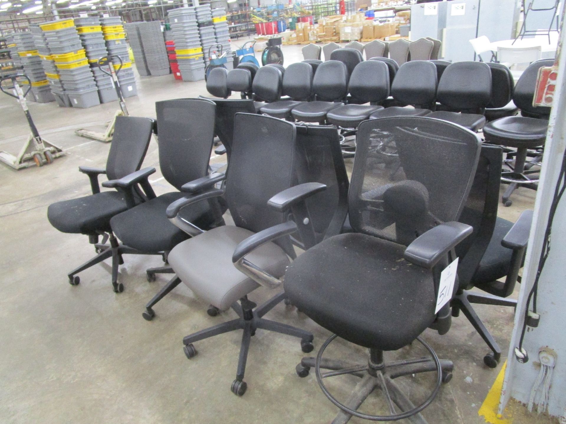 Lot of (10) Office Chairs
