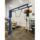 Gorbel 200-Lb Floor Mounted Jib Crane