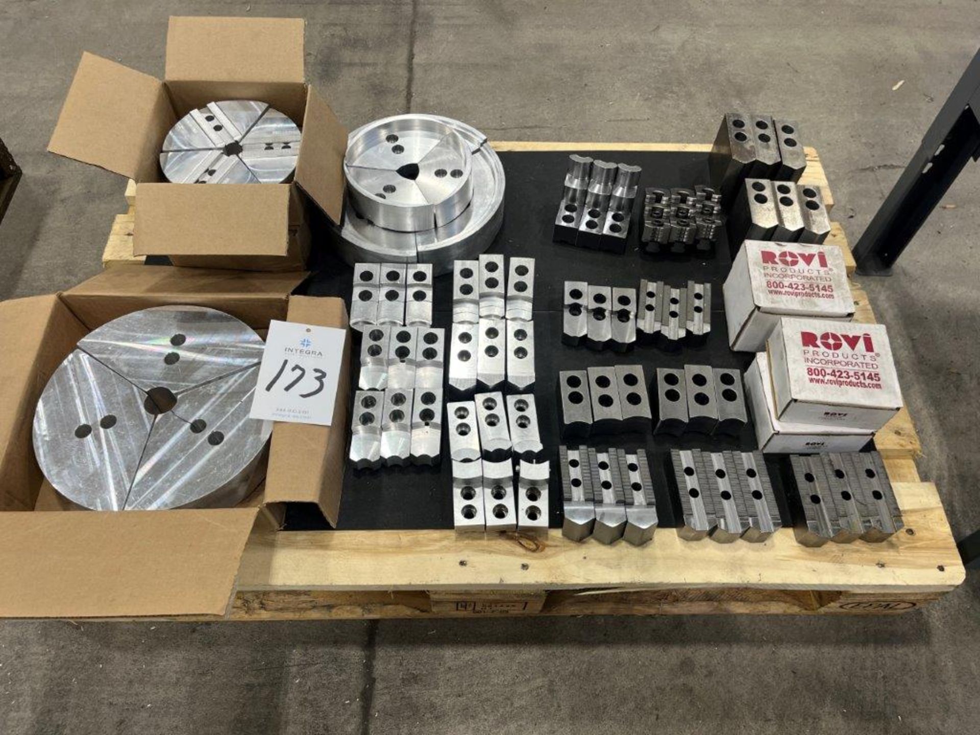 Lot of Assorted Aluminum and Steel Chuck Jaws