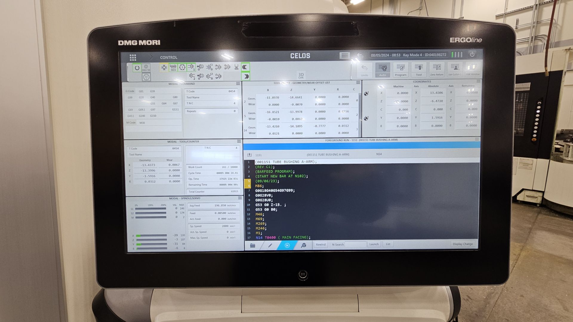 DMG Mori NLX2500/700 Twin Spindle CNC Milling & Turning Center - Bild 11 aus 27