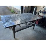 Steel Weld Layout Table 86" x 46" x 1/2"