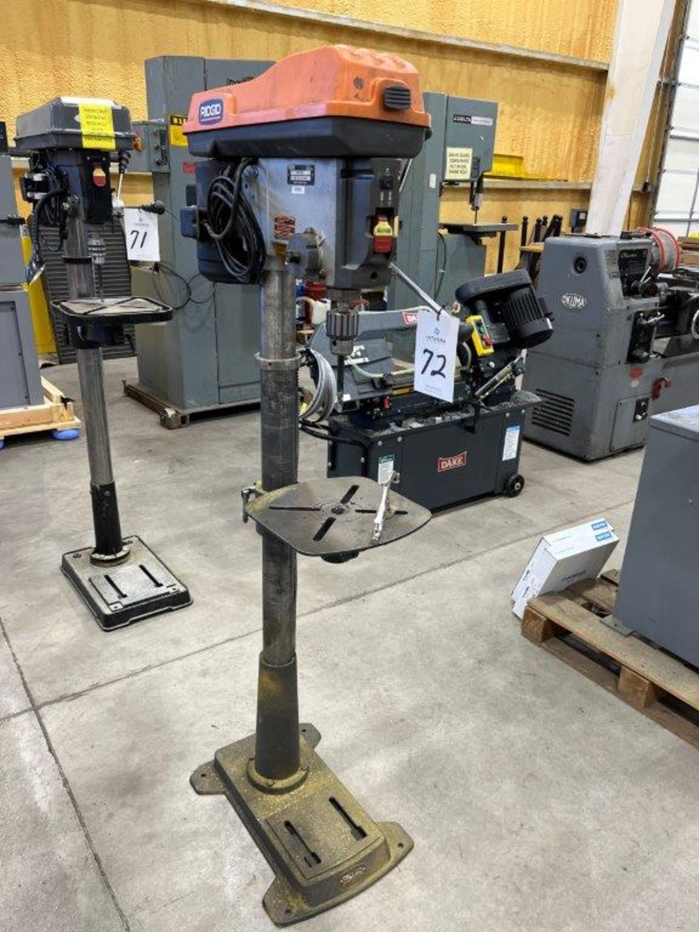 Ridgid DP15501 7" 12 Speed Floor Drill Press