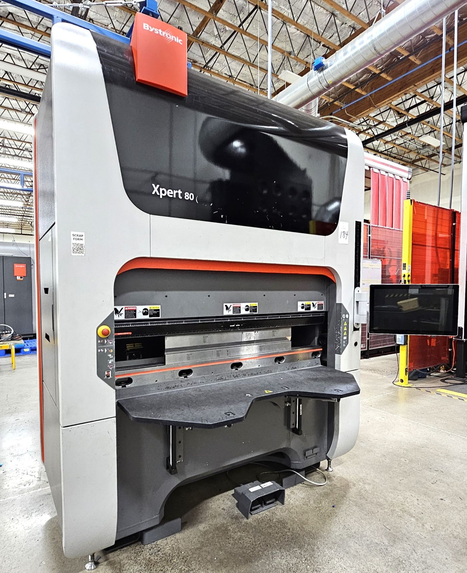 Bystronic Xpert 80/1530 90-Ton Hydraulic CNC Press Brake