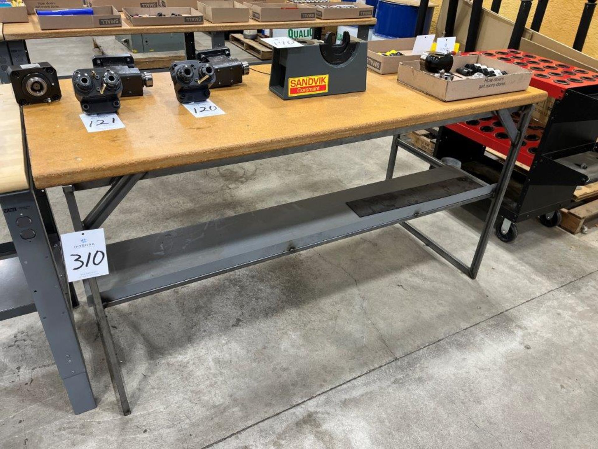 Uline Wood Top Work Bench 72" x 30"