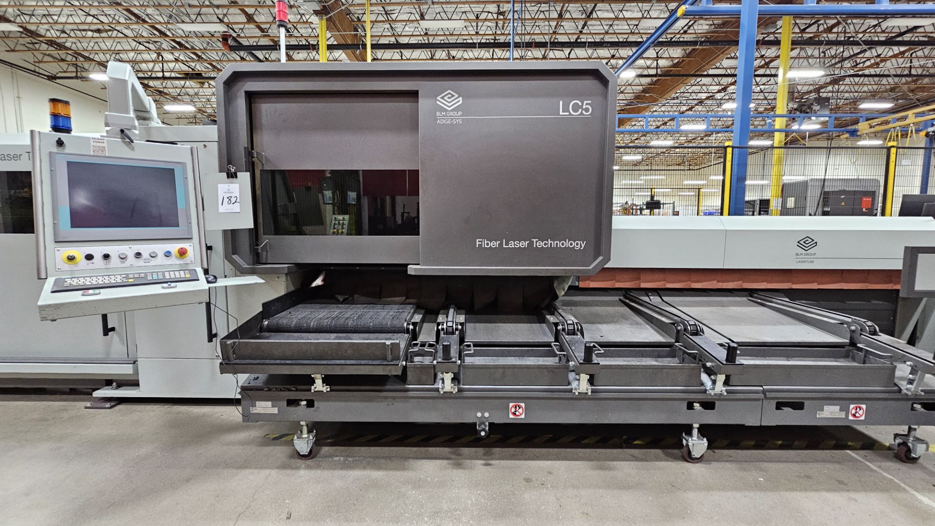 BLM LC5 4-kW Combination Tube & Sheet Metal Laser Cutting System - Image 3 of 43