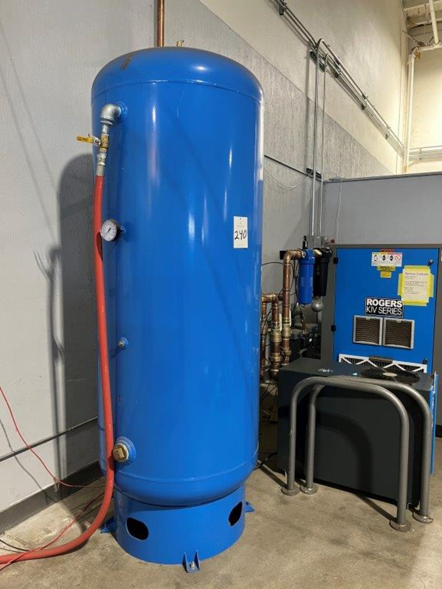 Manchester Tank Compressed Air Tank 400 Gal.