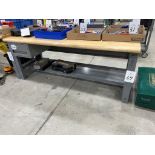 Uline Wood Top Work Bench 72" x 30"