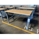 Uline Wood Top Work Bench 60" x 30"