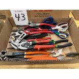 Lot of Assorted Plyers and Cutting Tools