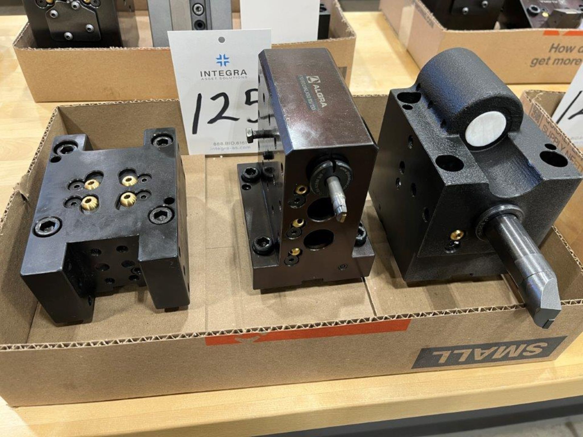 (3) Assorted Static Tool Holders