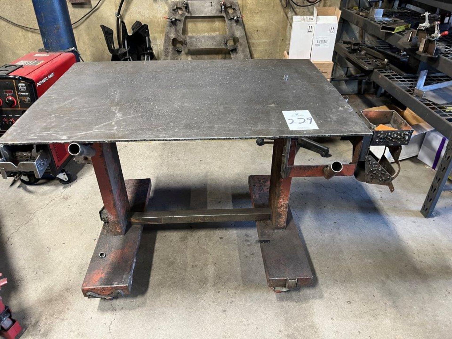 Steel Weld Layout Table 48" x 33" x 1/4"