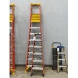 (2) Fiberglass Step Ladders