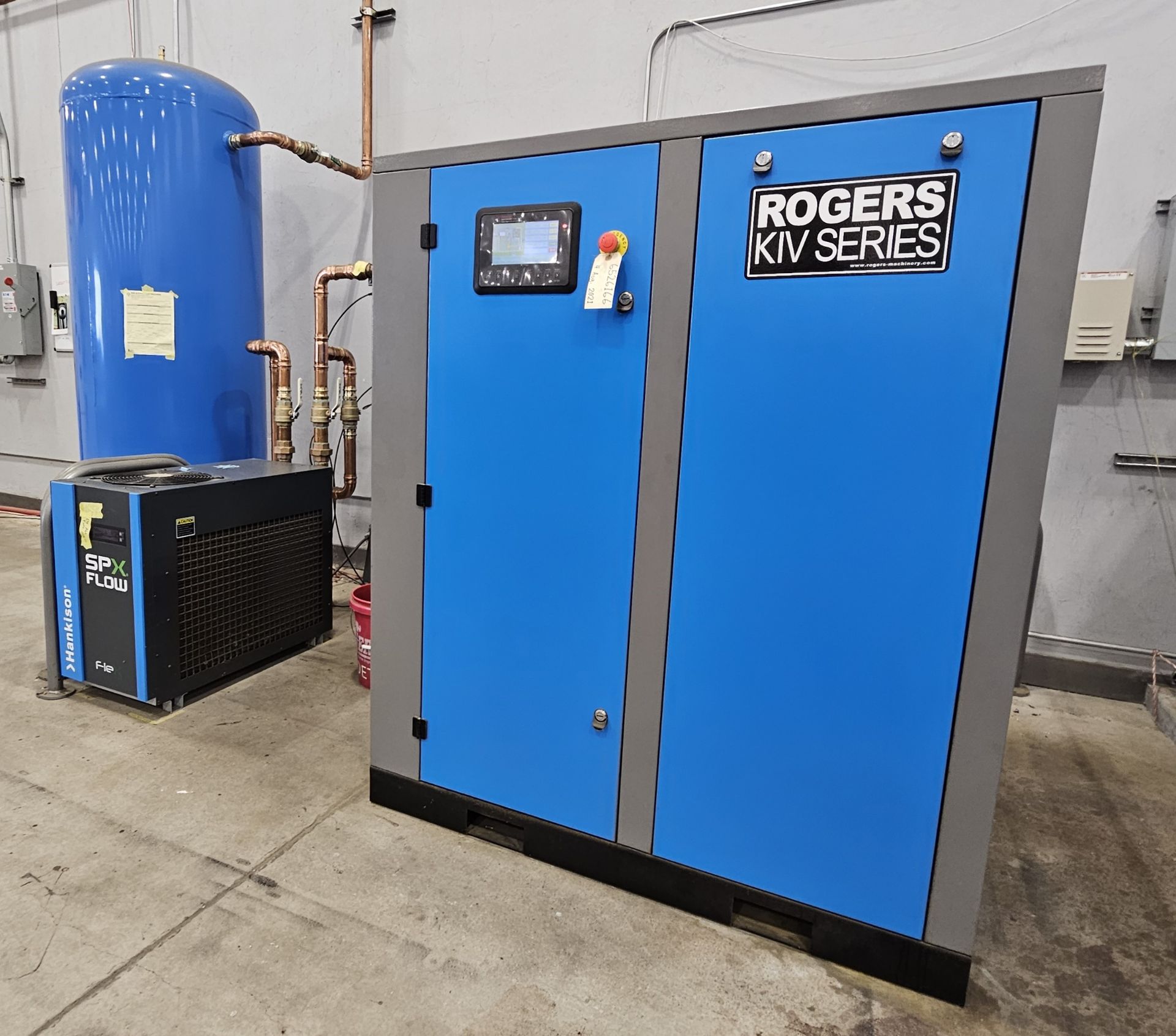 Rogers KIV Series KI-40-100-HP Rotary Screw Air Compressor