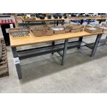 Uline Wood Top Work Bench 96" x 36"