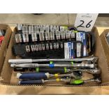 Lot of Assorted Sockets and Ratchets