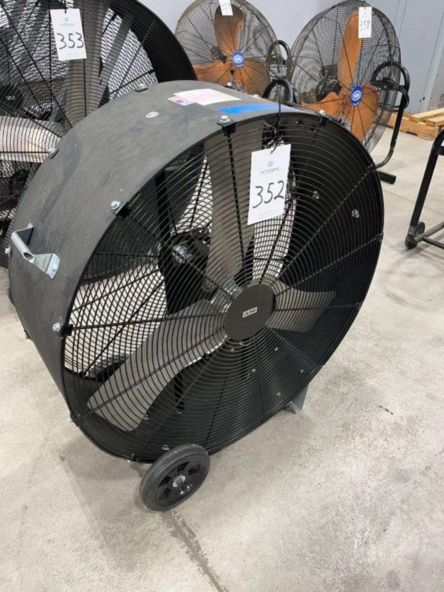 TPI PBX-36-D 36" Two Speed Drum Fan