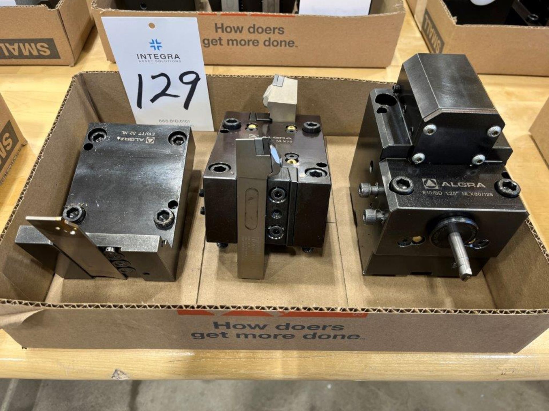 (3) Assorted Static Tool Holders