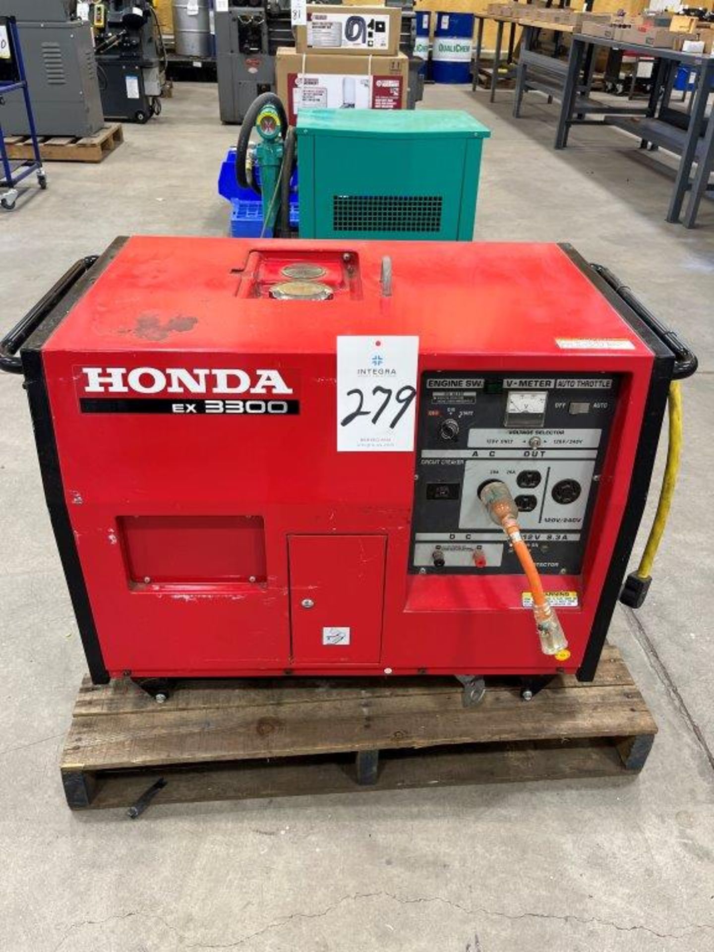 Honda Ex 3300 Gas Powered Generator