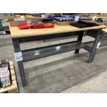 Uline Wood Top Work Bench 72" x 30"