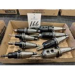 (8) Cat 40 End Mill Type Tool Chucks