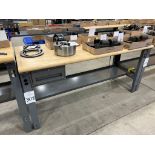 Uline Wood Top Work Bench 72" x 30"