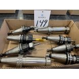 (8) CAT 40 Collet Type Tool Chucks