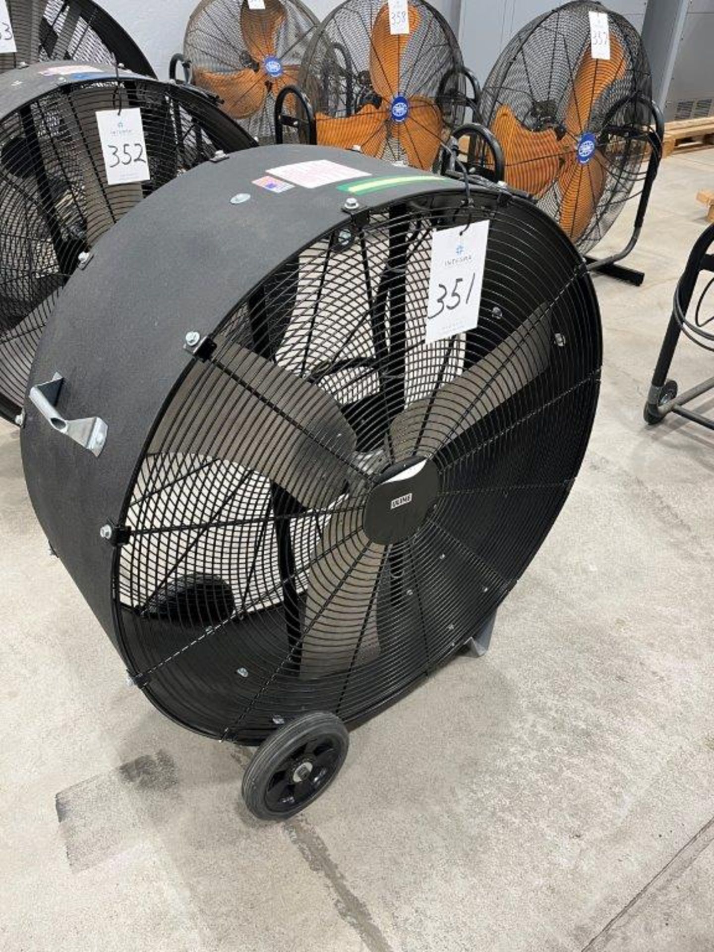 TPI PBX-36-D 36" Two Speed Drum Fan