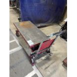Uline H-8152 Hydraulic Lift Cart 1760-Lb Capacity