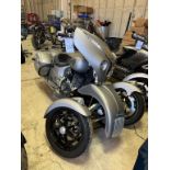 Indian 1100cc Motorcycle Dual Wheel Tilting Front End Fully Dressed