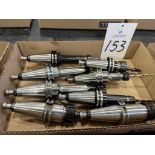 (8) Cat 40 Collet Type Tool Chucks