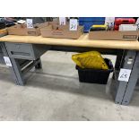 Uline Wood Top Work Bench 60" x 30"