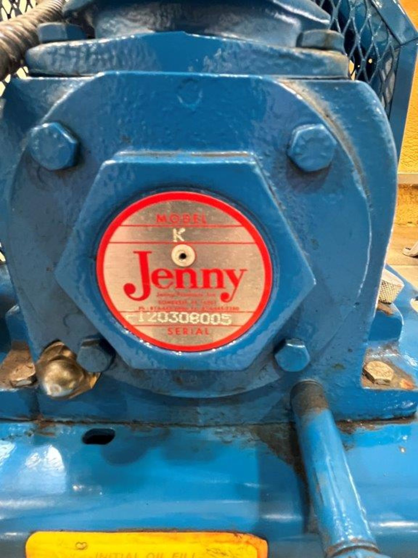 Jenny Model K Air Compressor - Image 2 of 2