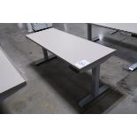 Kimball Office Furniture 60" x 23" Electronic Adjustable Height Desk