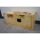 Uline H-4175S-Y 12-Gallon Flammable Liquid Storage Cabinet
