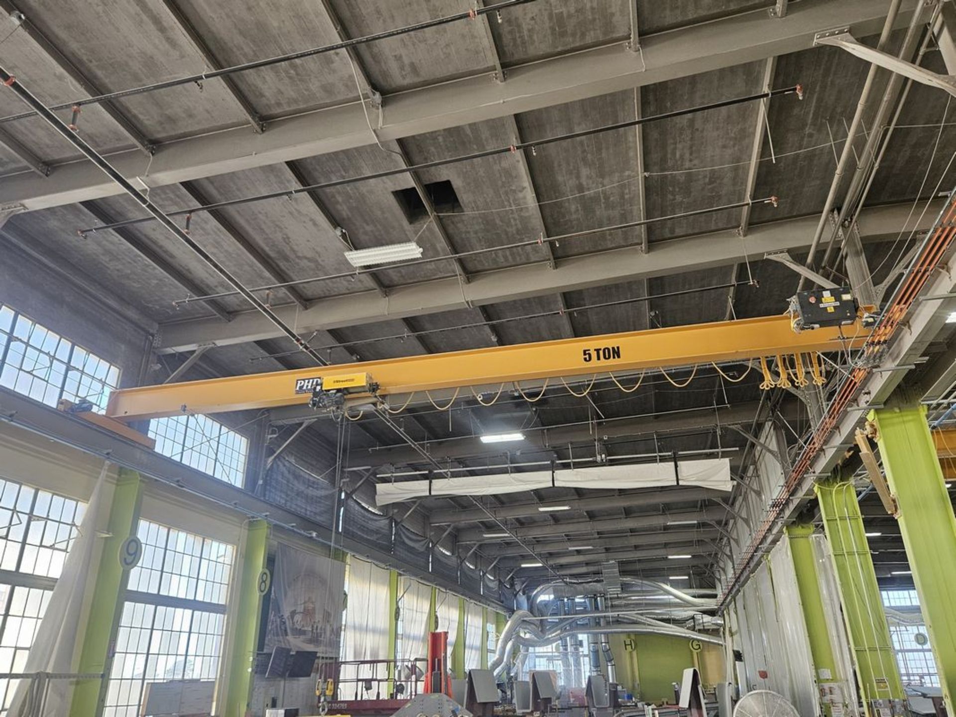 5-Ton PHD Single Girder Top Running Bridge Crane - Image 2 of 2