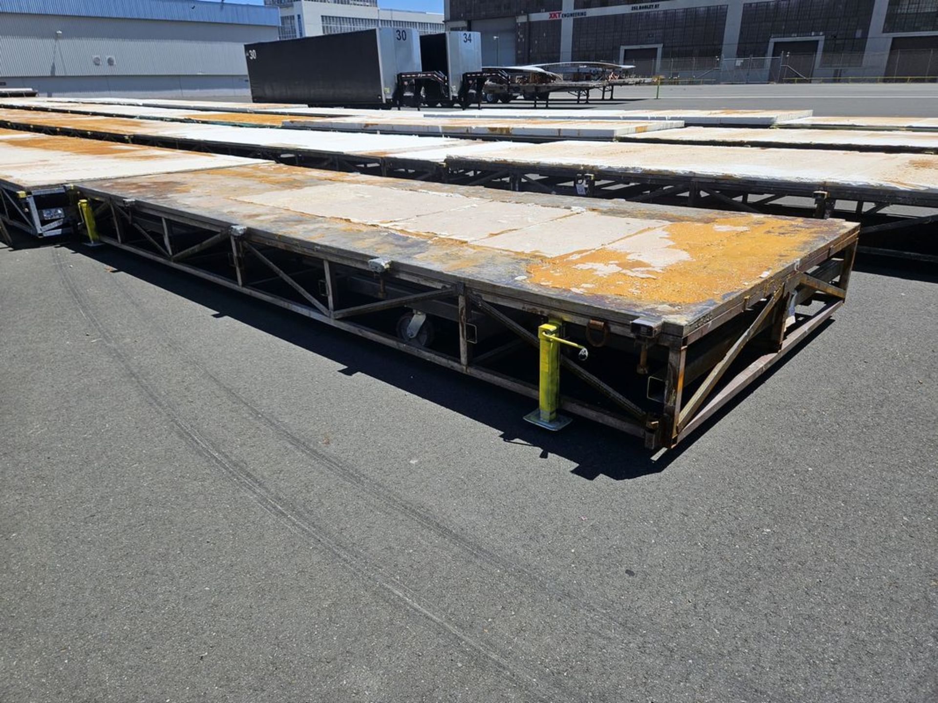 8' 5'' x 24' Mold Cart