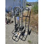 (3) 2-Wheel Hand Trucks