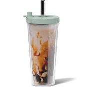 RRP £17.56 Dodoko Reusable Boba Cup and Straw Boba Tea Cup Bubble