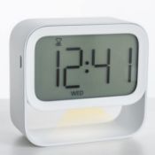 RRP £11.40 Norfiz Digital Alarm Clock with Timer Night Light